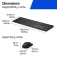 HP Teclado e mouse sem fio 495C