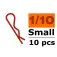 Revtec 45º Small Karossclips 10 enheter