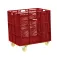 Softee Chariot à balles Inox Wheels PU