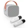 Mikamax Microfone da câmera Karaoke 2 GO