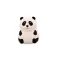 Winkee Panda figure LED lamp