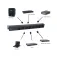 Equip Regleta Rack 19 1U stekkerdoos
