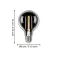 Eglo E27 G80 Clear TW LED 전구