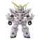 Bandai Unicorn destroy mode figuur