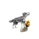 Lego 31393 forest animals: gray wolf Construction Game