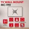 Maclean Supporto TV MC-190