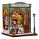 Cutebee Miniature house gallery bookstore dioraama