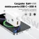 Tech one tech TEC2245 USB-A-og USB-C-vægoplader