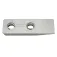 Recmar ânodo de placa retangular Alumínio 210x70x25 mm