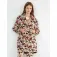 Gisela Buttoned Snoopy Print 가운