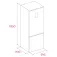Teka RBF 84681 Combi fridge