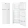 Edesa EFT-1722 ST WH Two Doors Fridge