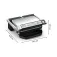 Tefal OptiGrill+ Snacking & Baking GC714D Elektrische grill