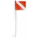 Best hunter Drapeau de Mât Pliable