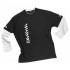 Daiwa FasDry LS Black/White Long Sleeve T-Shirt
