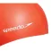 Speedo Plain Flat Silicone Junior badehette assortert